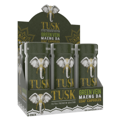 Tusk Kratom Capsules 120ct