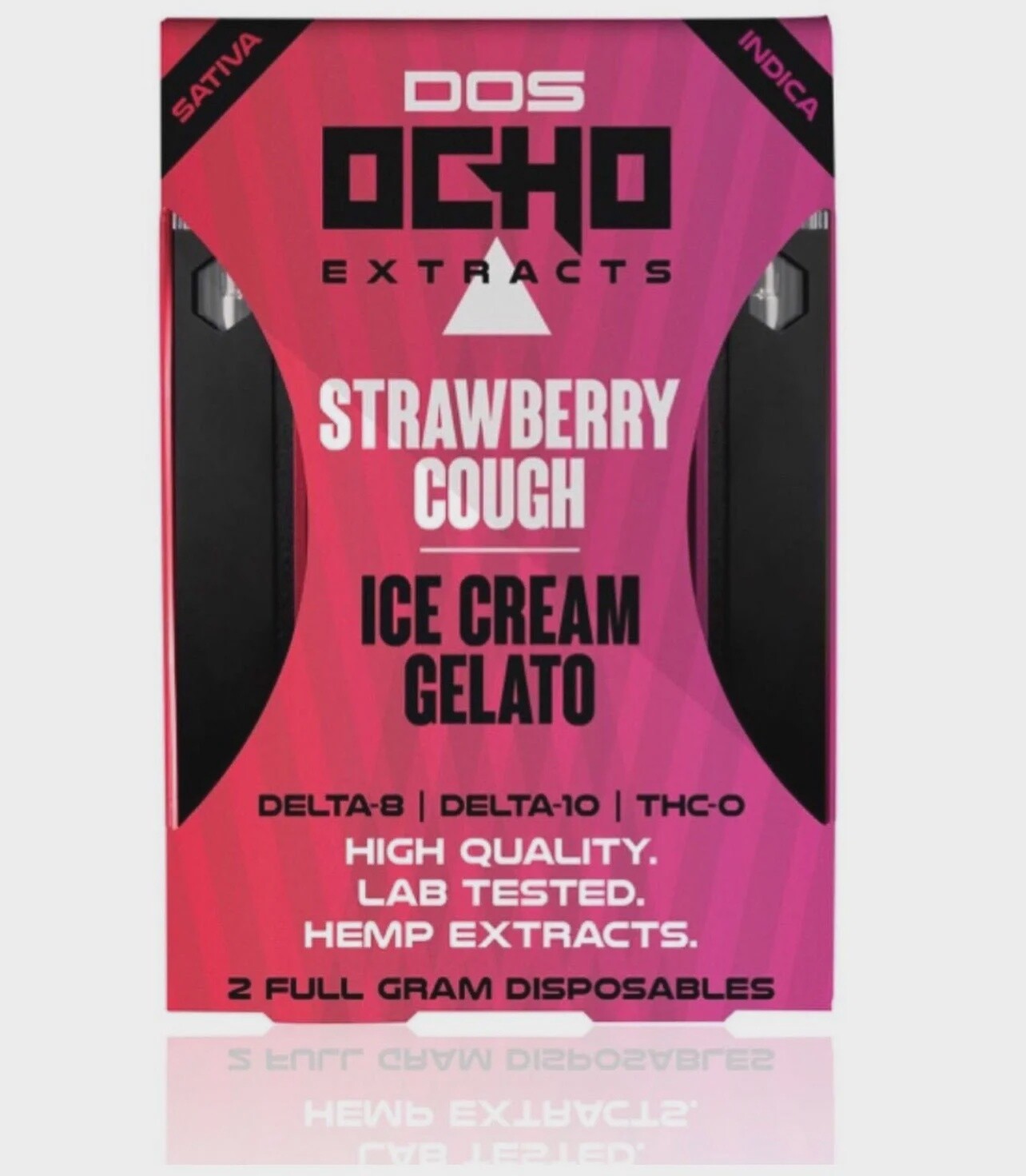 Ocho Extrax Disposable 2 Pack / Strawberry Cough &amp; Ice Cream Gelto
