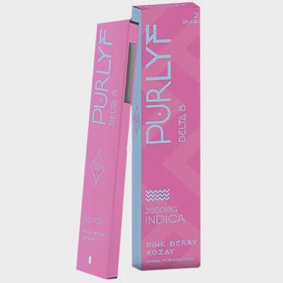 Purlyf- D8 Disposable 2G / Pink Berry Rozay