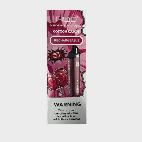 HQD Cuvie Air, Flavor: cotton candy