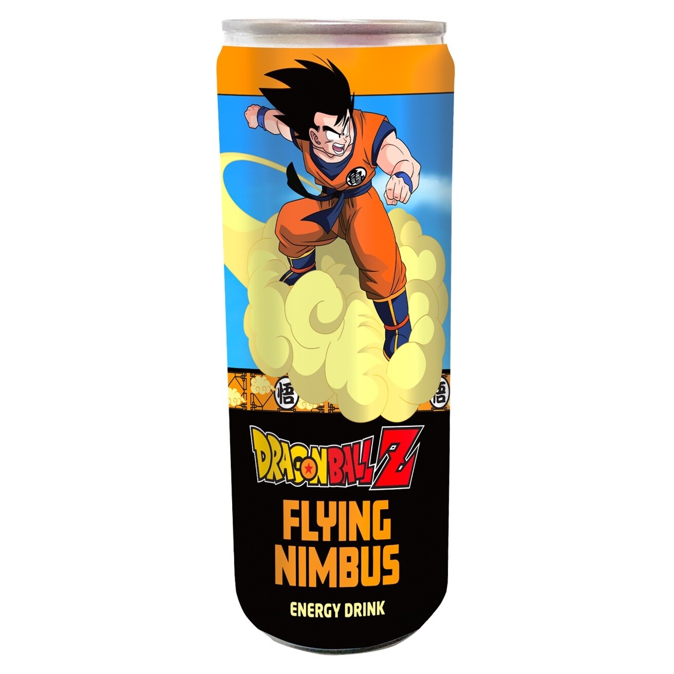 Dragon Ball Z Energy Drink, Flavor: Flying Nimbus