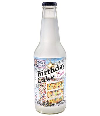 Melba&#39;s Fixins Soda, Flavor: Birthday Cake