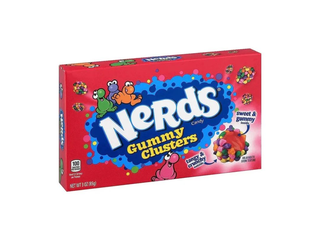 Nerds Theater Box, Flavor: Clusters