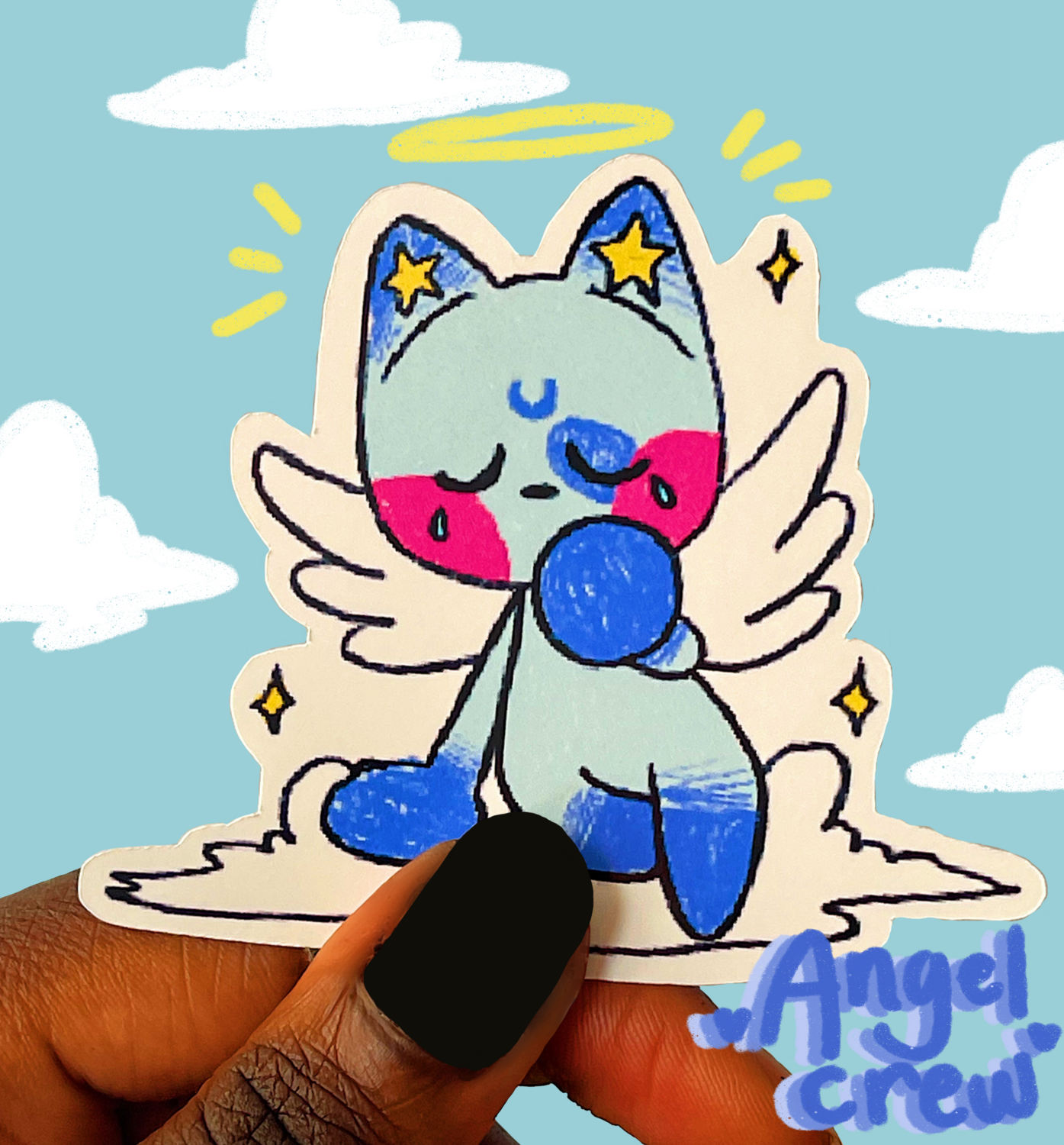 Angel Crew Stickers