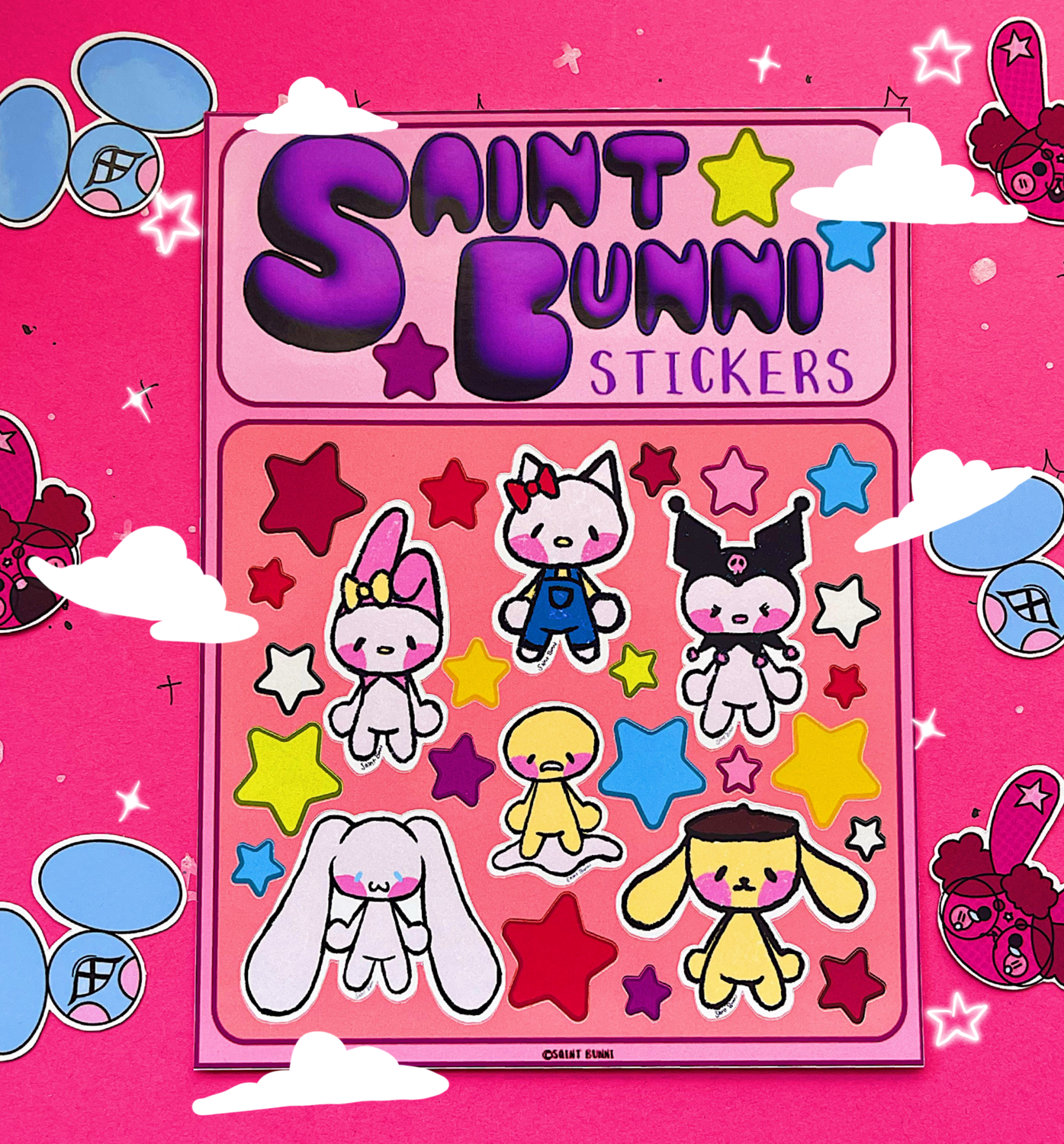 Groupies! Sticker Sheet