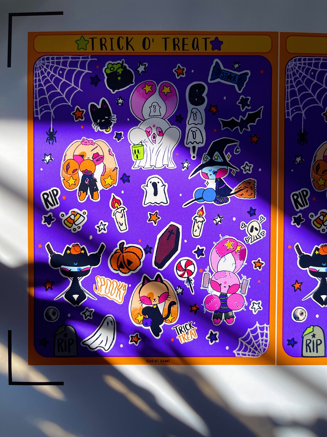 Trick O’ Treat Sticker Sheet