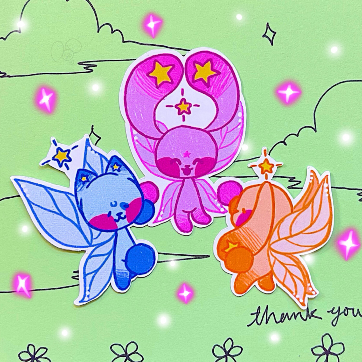 Star Fairy Stickers