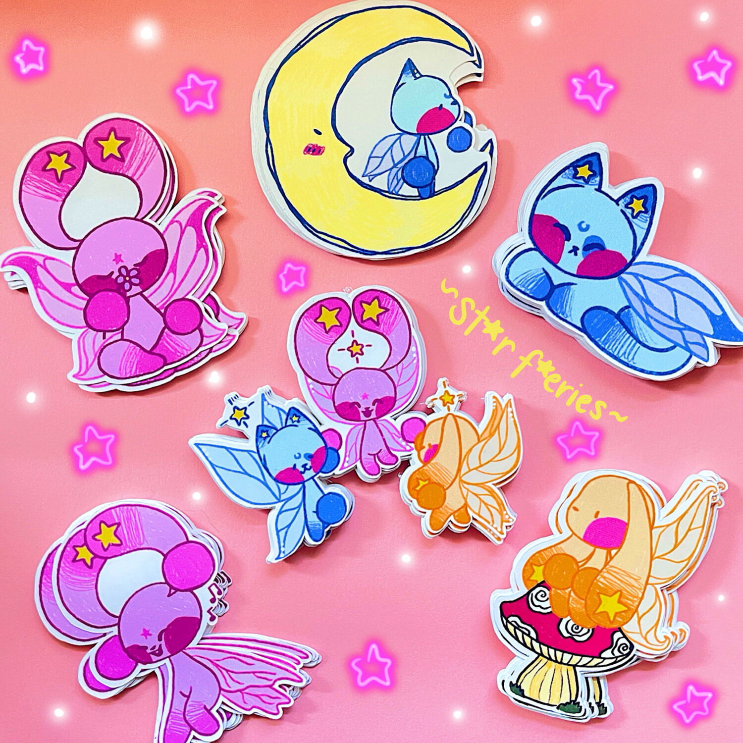 Star Faerie Keychain