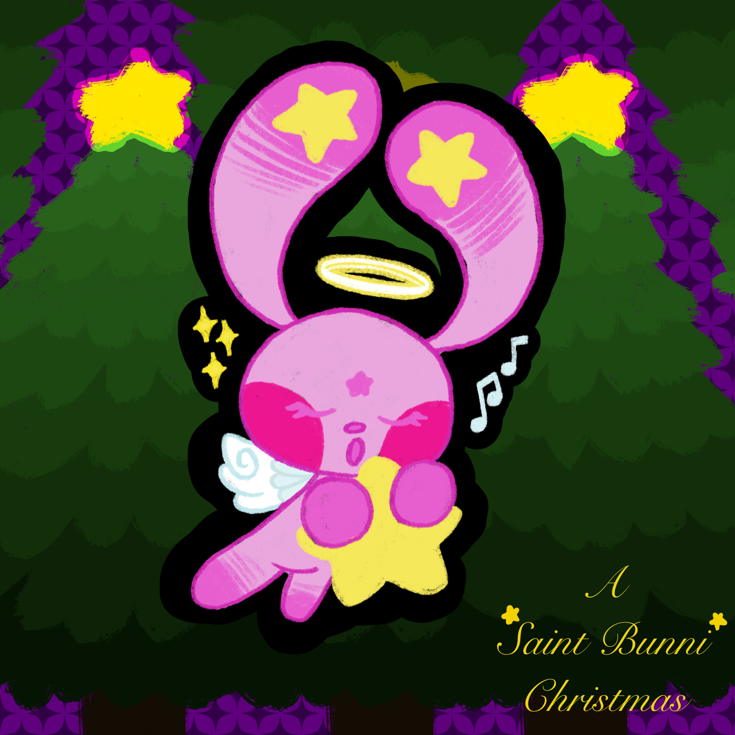 Starry Christmas Stickers!