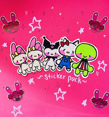 Starry Kidz Sticker Pack (5 Only)