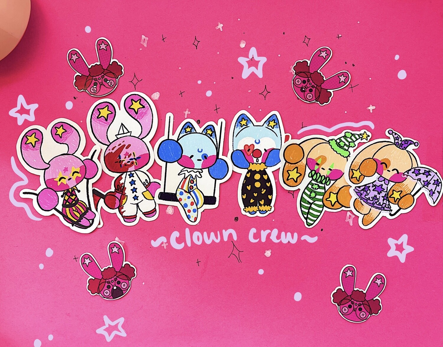 Clown Sticker Pack