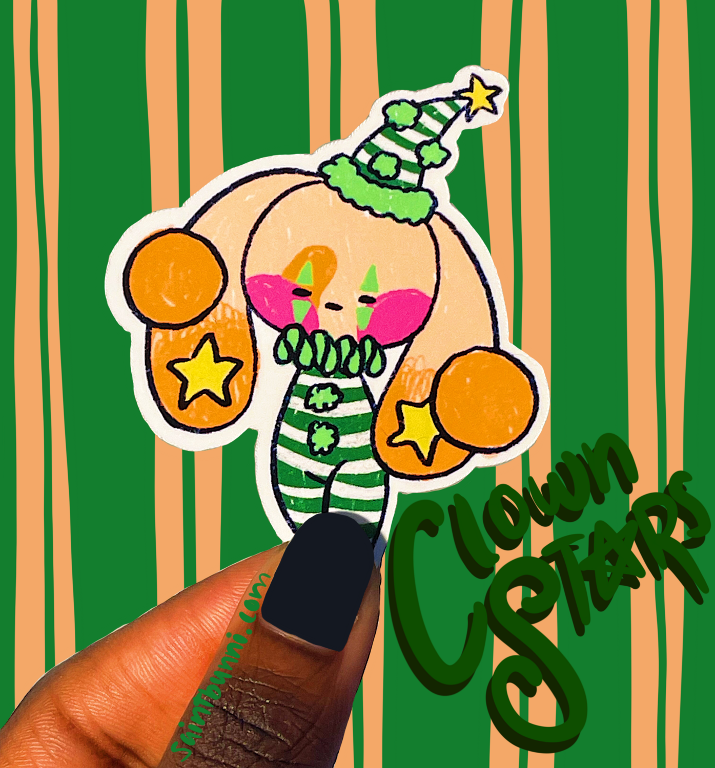 Clown Keychain