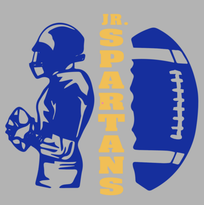 FOOTBALL logo - T-SHIRT or HOODIE YOUTH &amp; ADULT SIZES