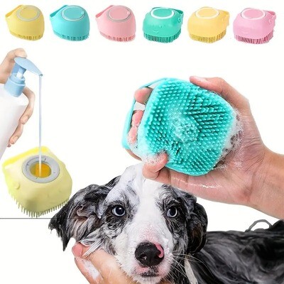 Woofaroo Silicone Soap Dispensing Brush!