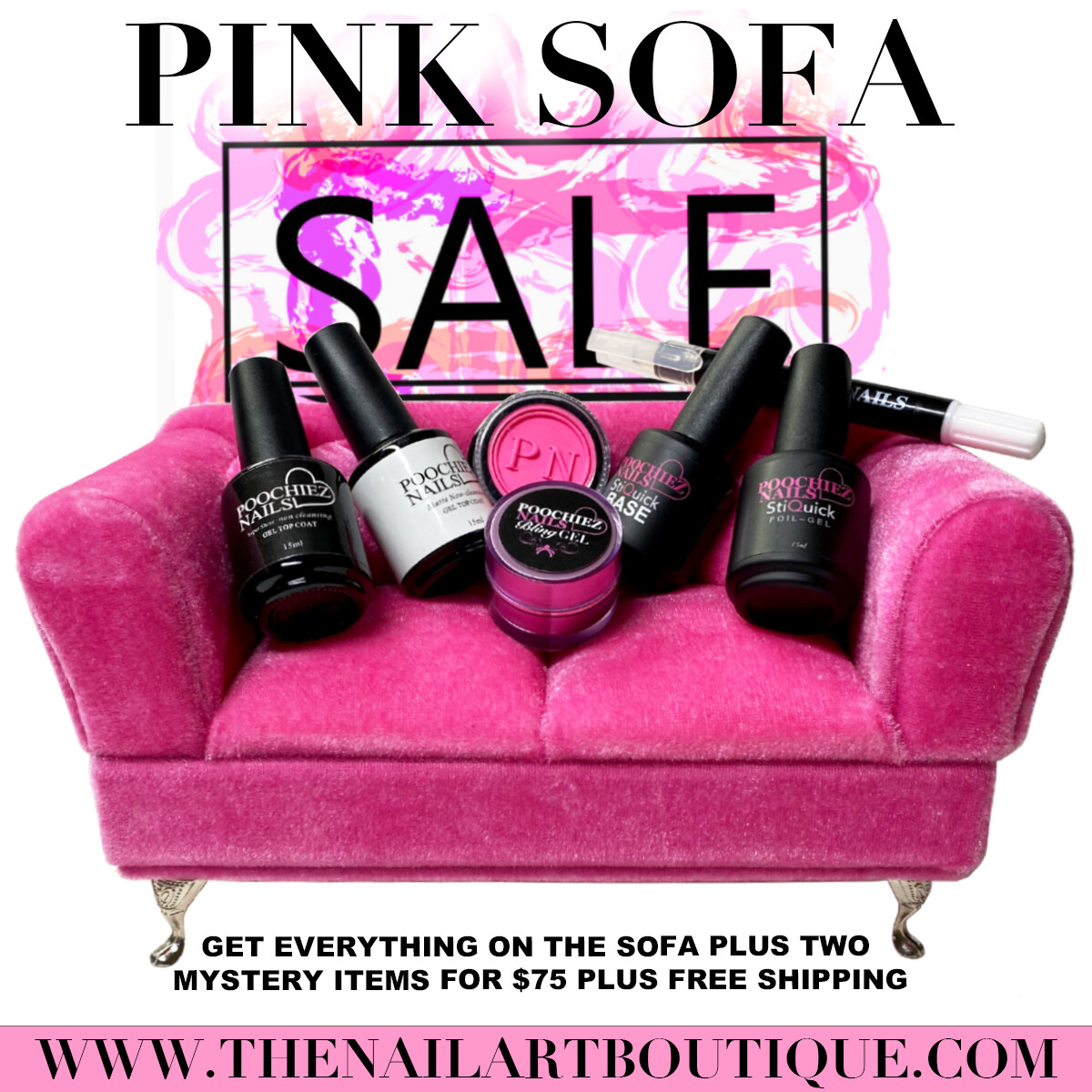 PINK SOFA SALE
