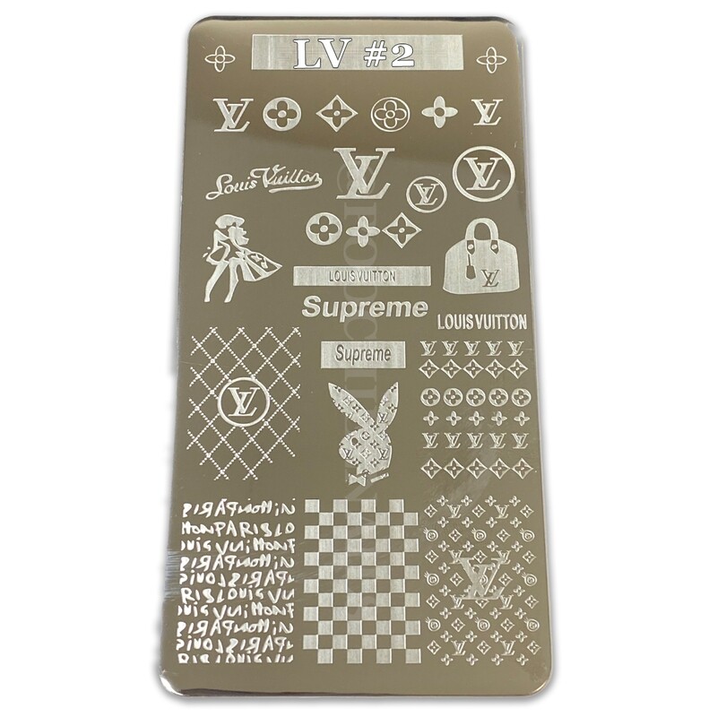 LV #2 STAMPING PLATE