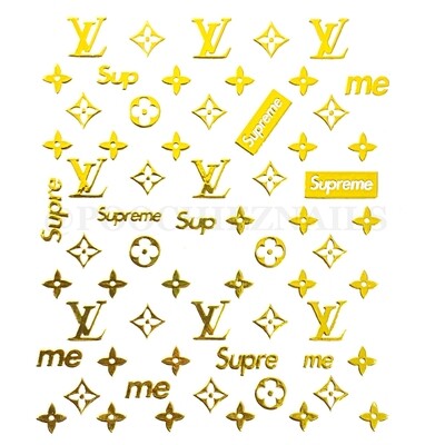 SUP-LV  GOLD STICKERS