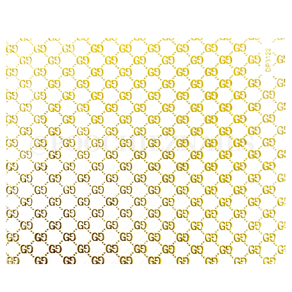 GGGG GOLD STICKER