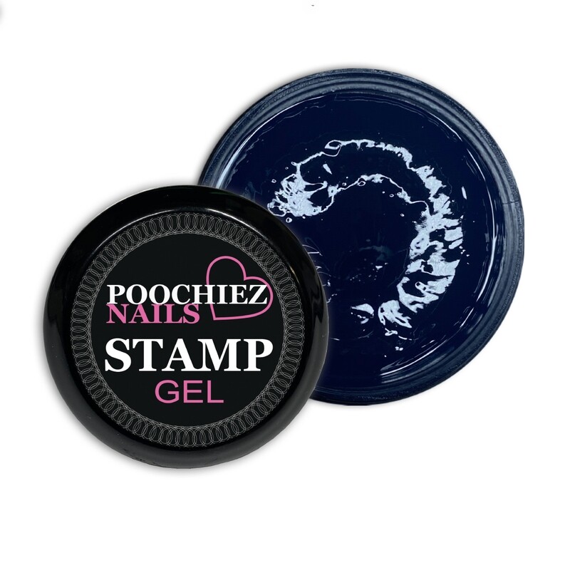 (#48) BLACK 5g STAMP GEL