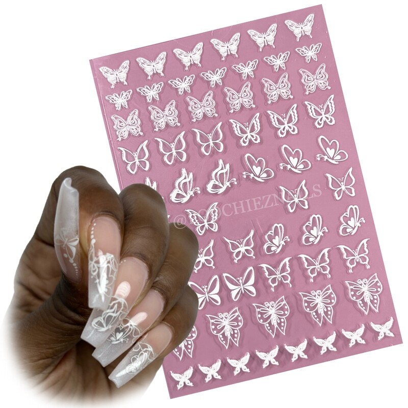 WHITE BUTTERFLIES