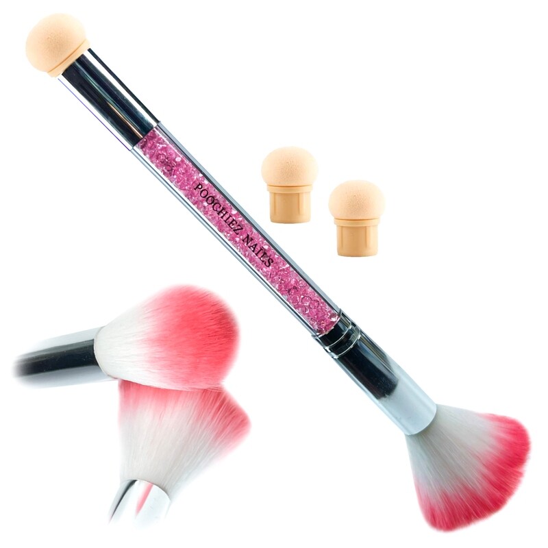 NAIL ART SPONGE/BRUSH + 2 SPONGES