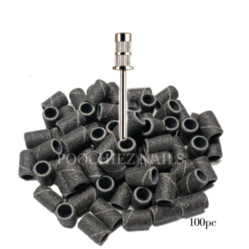 100 SANDING BANDS (150 GRIT) + 1 MANDREL