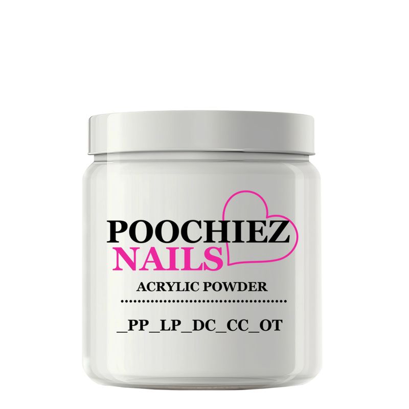 6oz POOCHIEZ NATURAL ACRYLIC