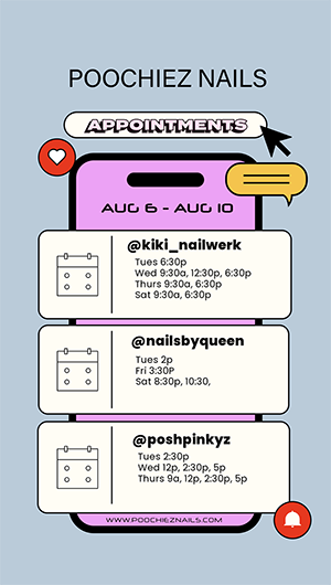 APPOINTMENTS TEMPLATE