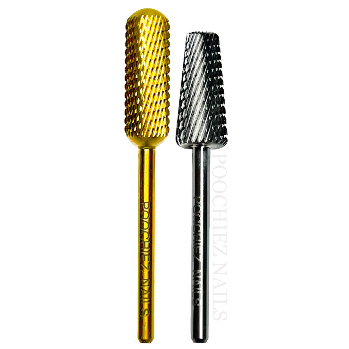 (LONG FINE) SMOOTH TOP SAFETY BIT &amp; (MED CROSS CUT BIT)