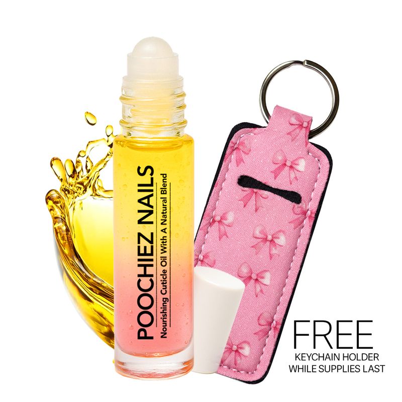 POOCHIEZ CUTICLE OIL 15ml + (FREE KEYCHAIN HOLDER)