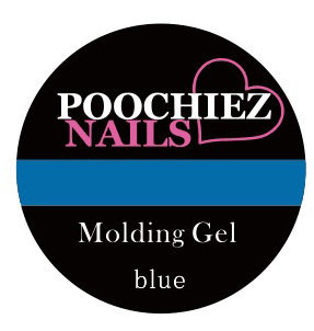 POOCHIEZ NAILS MOLDING GEL BLUE 10G EACH