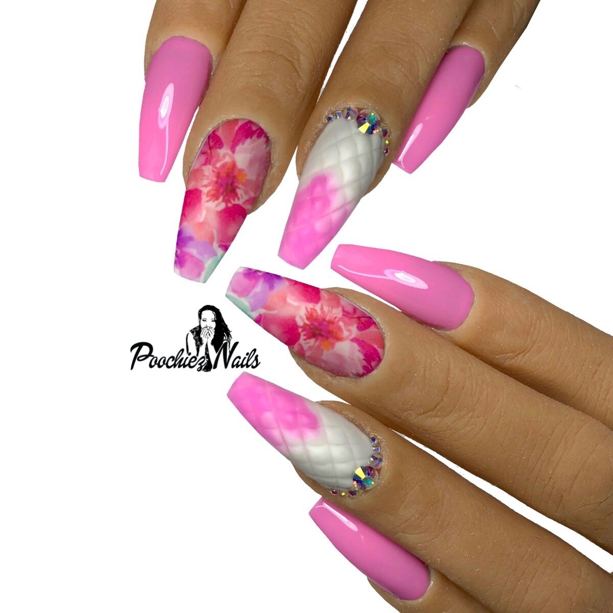 WATER COLOR FLOWERS DECALS