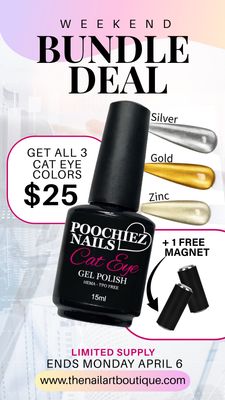 CAT EYE BUNDLE DEAL + 1 FREE MAGNET