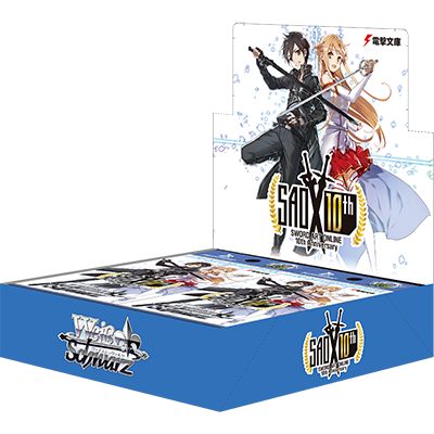 Weiss Schwarz Sword Art Online 10th Anniversary Light Novel Booster Box