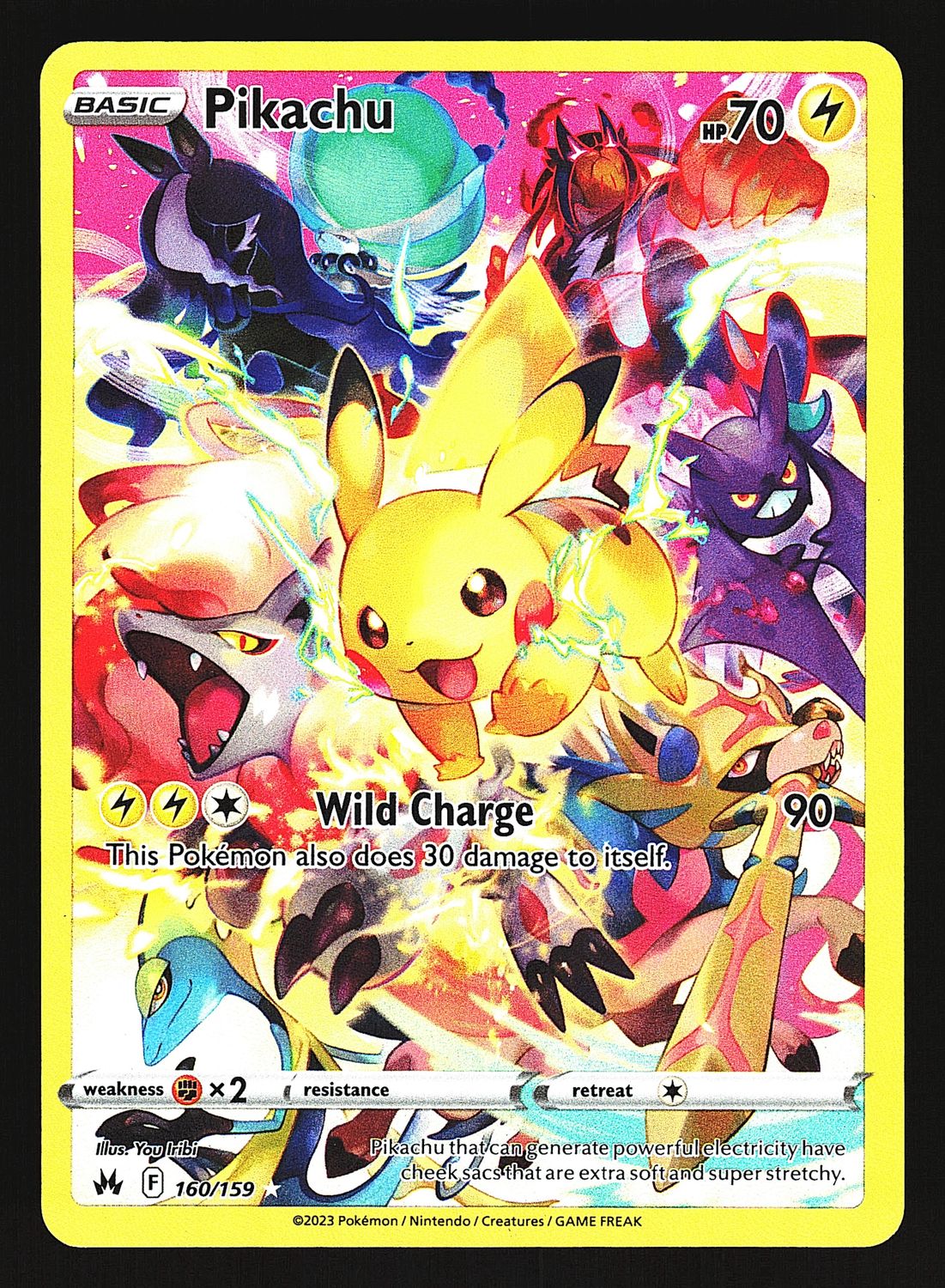 Crown Zenith Pikachu 160/159