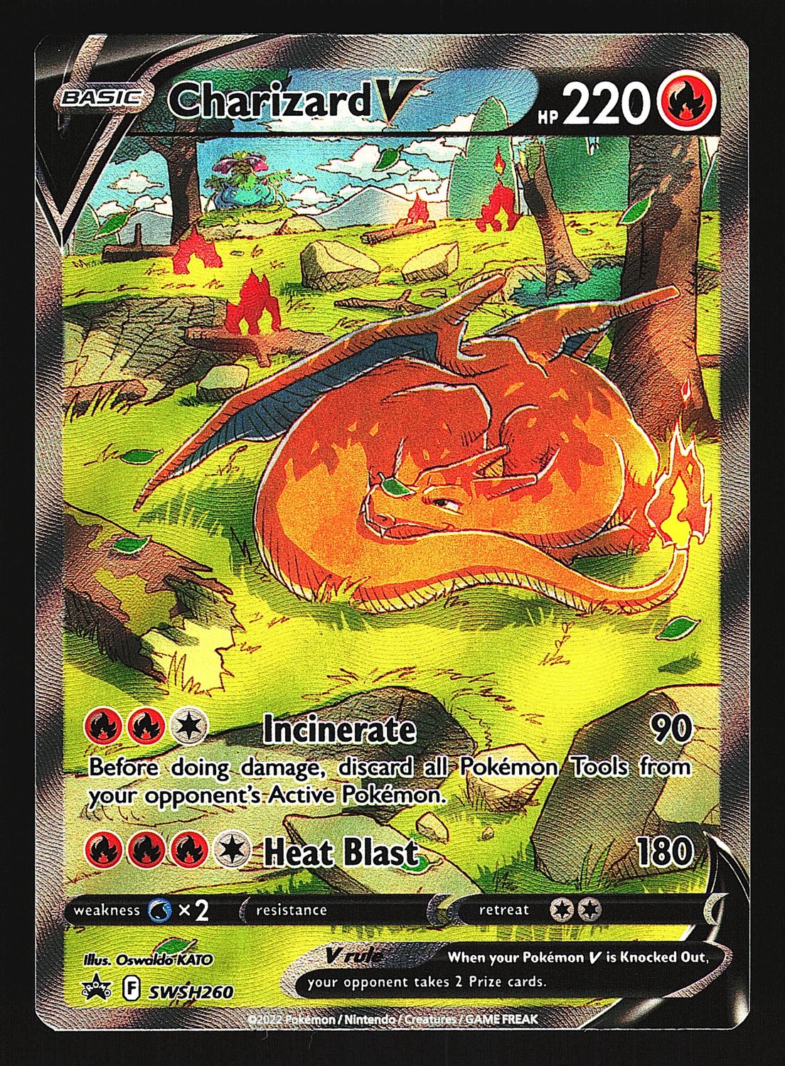 PROMO Charizard V SWSH 260