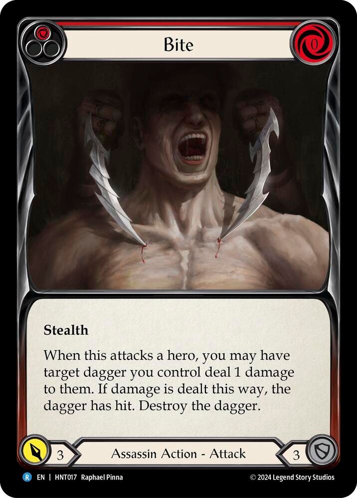 HNT017 Bite (Red)