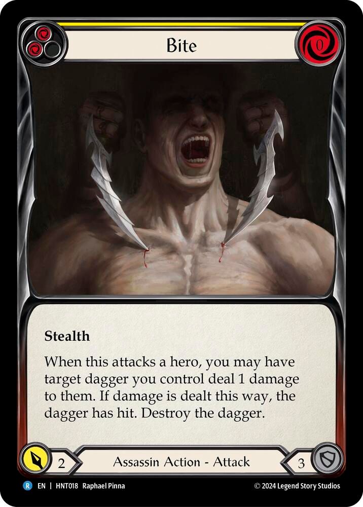 HNT018 Bite (Yellow)