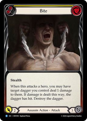 HNT018 Bite (Yellow)