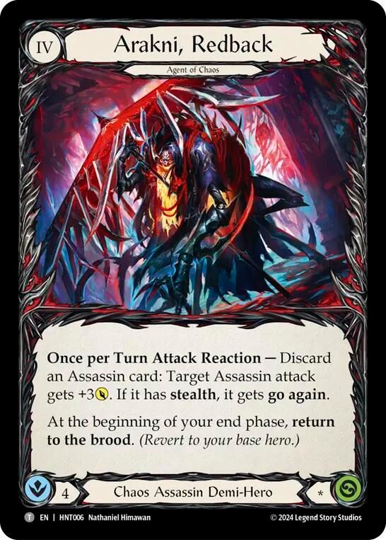 HNT005//HNT006 Arakni, Orb-Weaver//Arakni, Redback