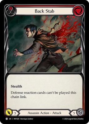 HNT029 Back Stab (Red)