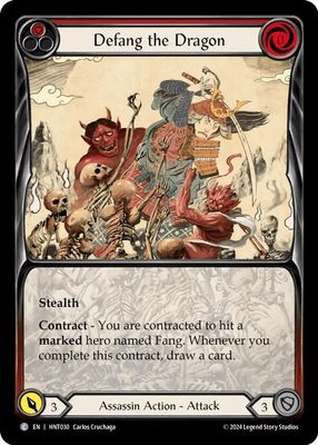 HNT030 Defang the Dragon (Red)
