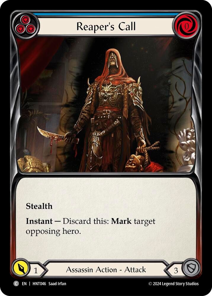 HNT046 Reaper&#39;s Call (Blue)
