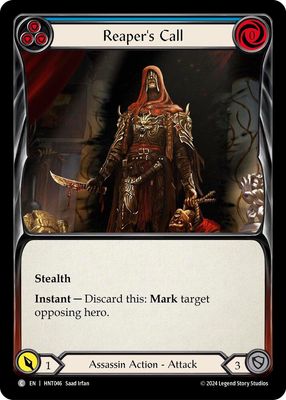 HNT046 Reaper&#39;s Call (Blue)