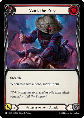 HNT038 Mark the Prey (Red)