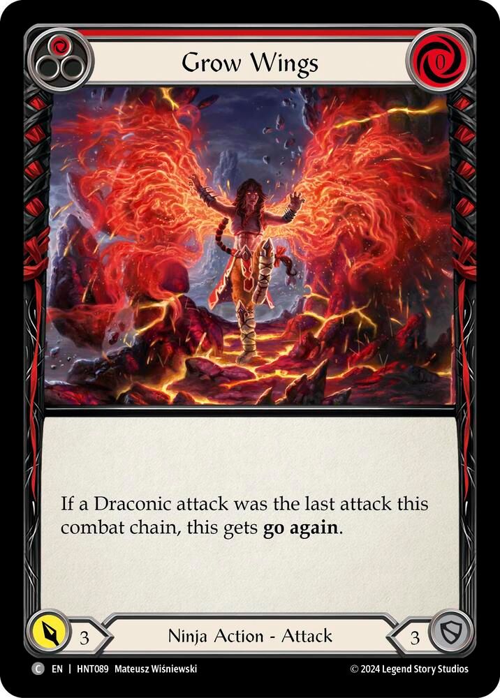 HNT089 Grow Wings (Red)