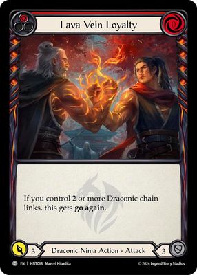 HNT068 Lava Vein Loyalty (Red)