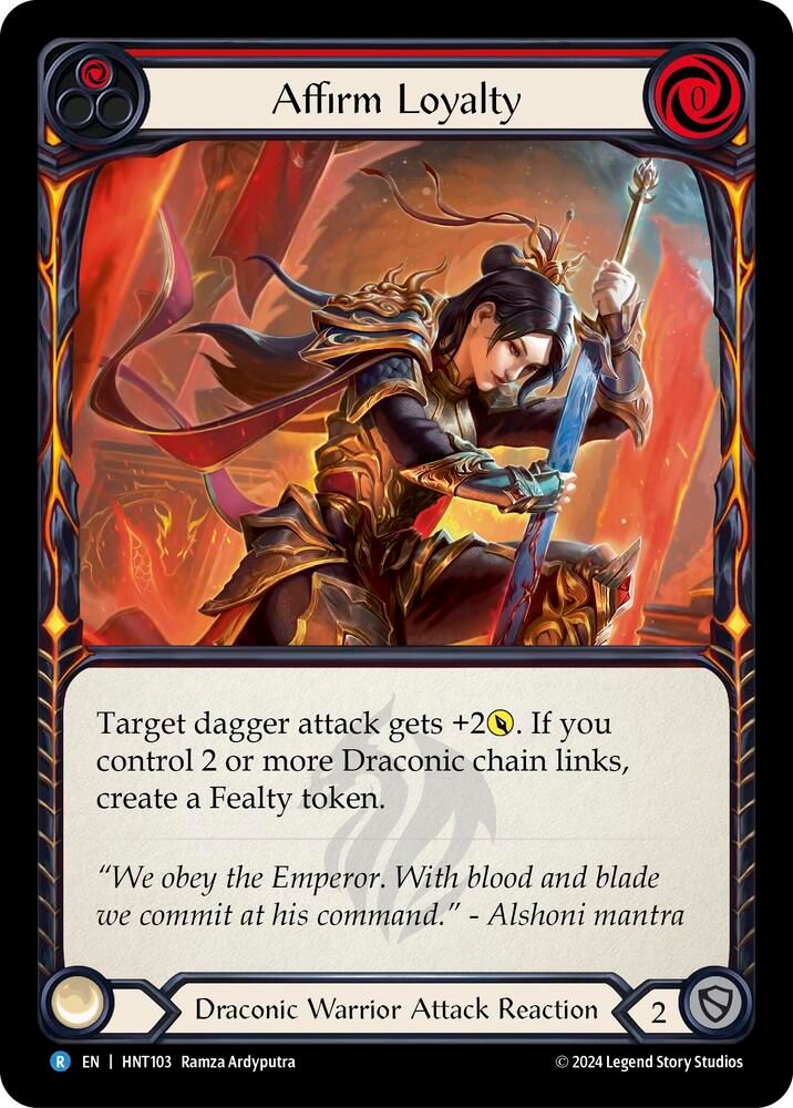 HNT103 Affirm Loyalty (Red)