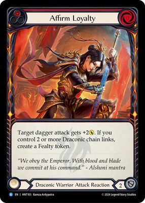 HNT103 Affirm Loyalty (Red)