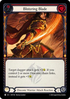 HNT106 Blistering Blade (Red)